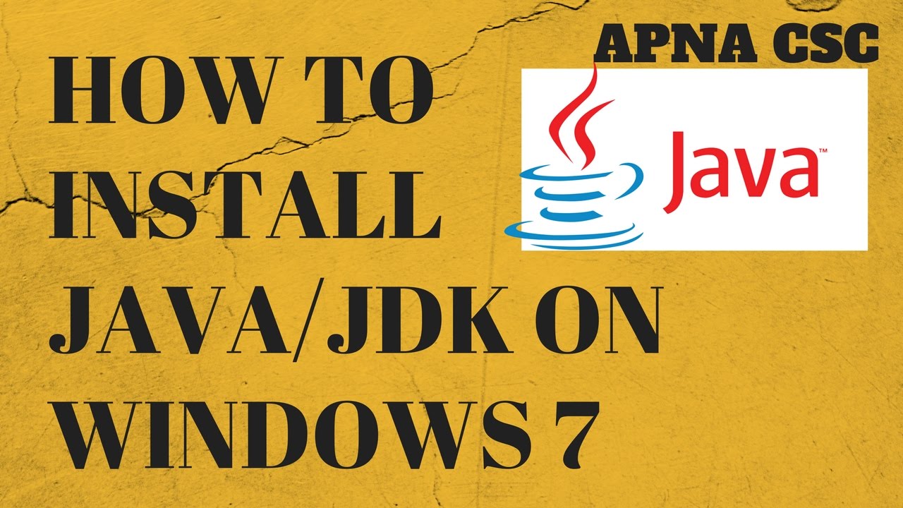 Java 7 Install Windows 7 32 Bit